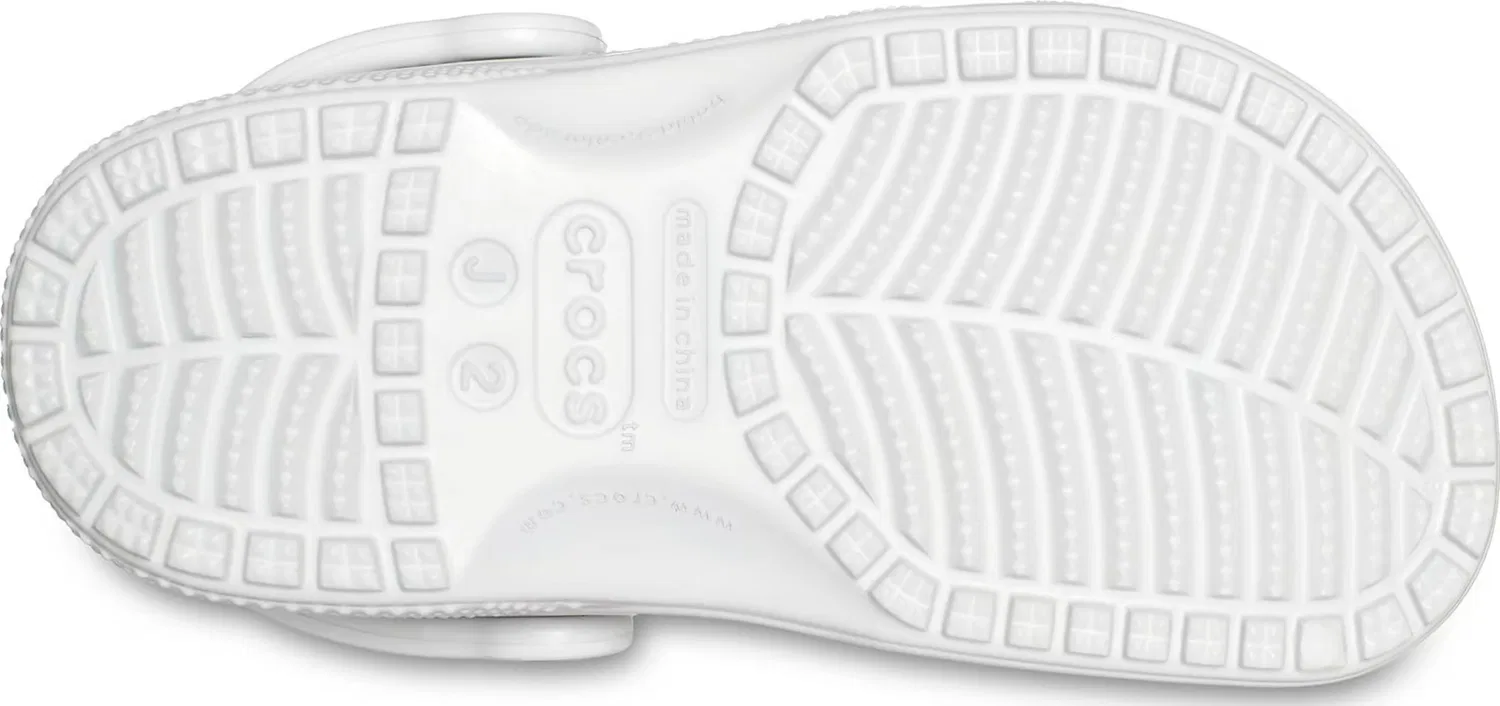 Сандалии Crocs Classic светло-серого цвета — фото 4