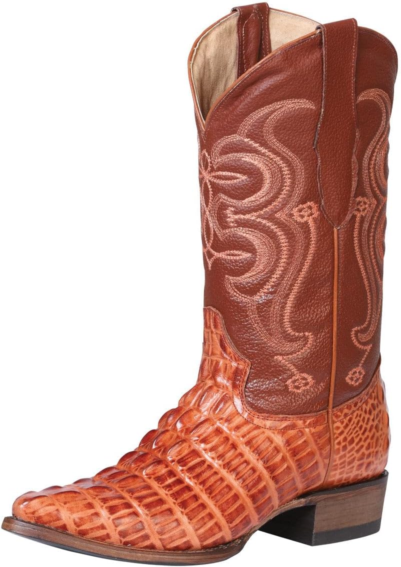 

Ковбойские сапоги El Senor de los Cielos - Caiman - Коньяк Generic