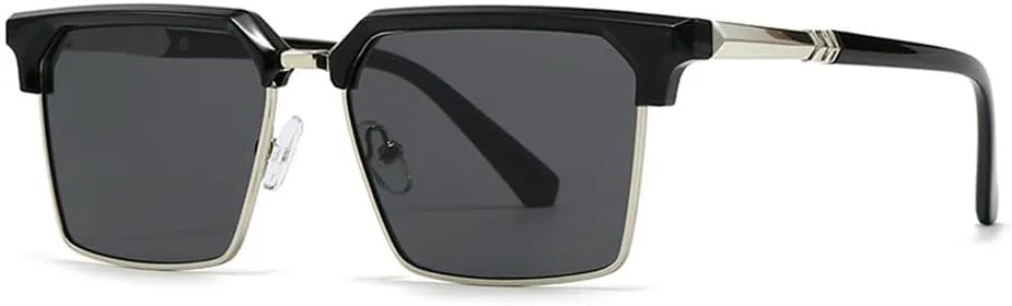 

Солнцезащитные очки UV400 с градиентной окраской синего цвета, для женщин и мужчин, для бега и занятий спортом на открытом воздухе UYPTK, C1 Silver Black