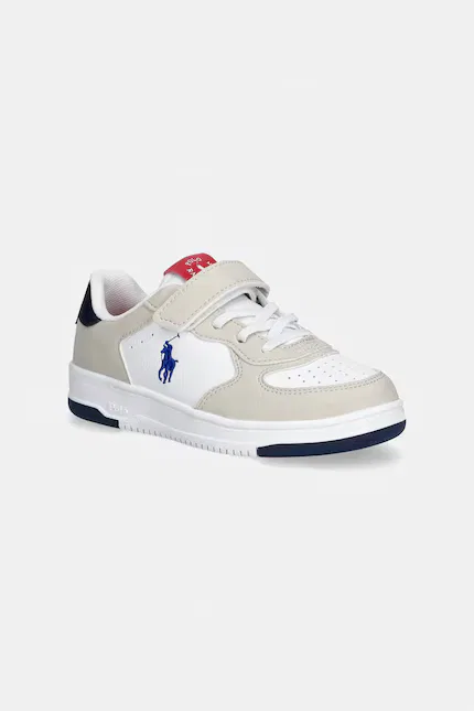 Кроссовки детские MASTERS COURT PS Polo Ralph Lauren, бежевый