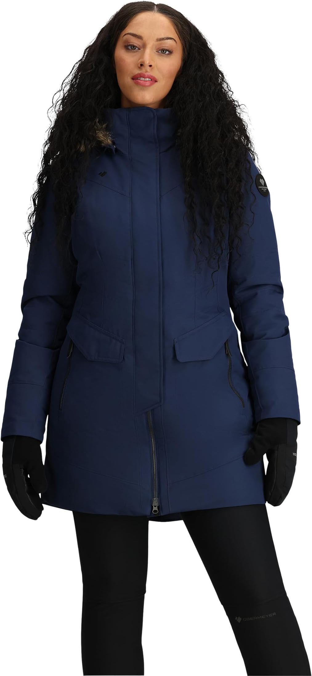 

Куртка Obermeyer Sojourner Down Jacket, цвет Midnight Navy