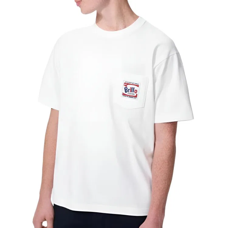 Футболка UT NY POP ART UNIQLO белая — фото 3