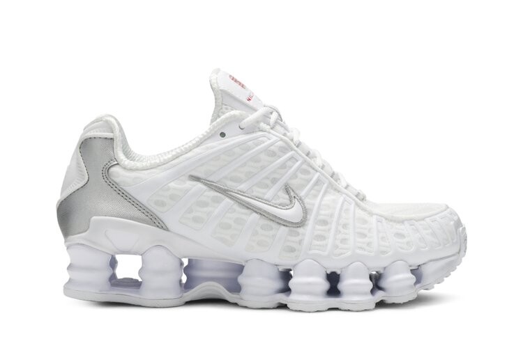 

Кроссовки Nike Shox TL 'Metallic Silver', белый