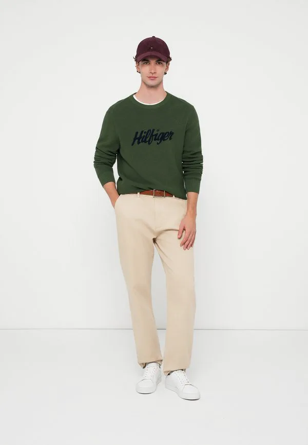 Сезонный джемпер с графическим принтом и вырезом-стойкой Tommy Hilfiger, Mountain Pine — фото 2