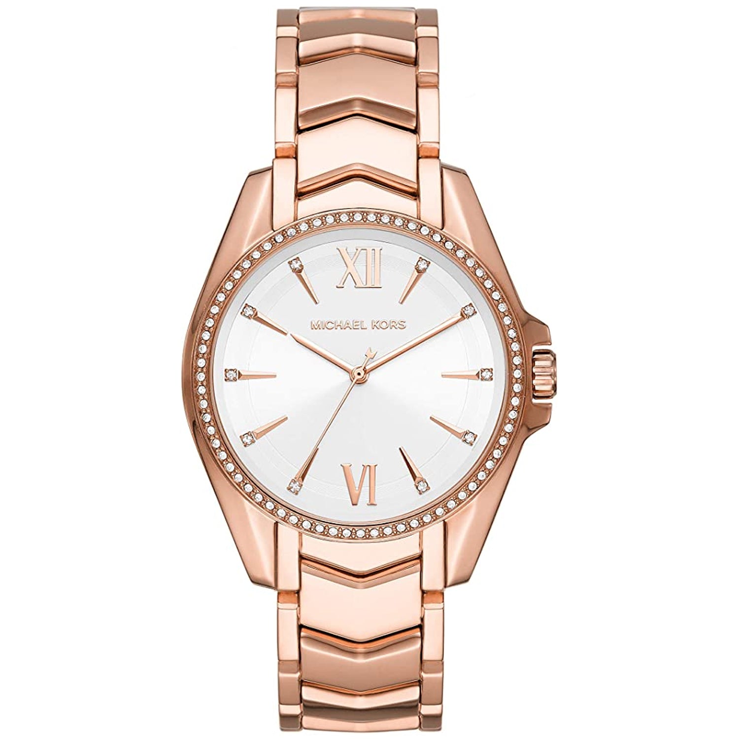 

Женские часы Michael Kors с белым циферблатом