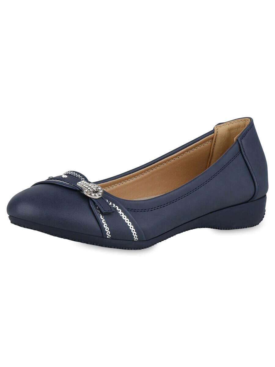

Балетки Van Hill Ballet Flats Aurora, темно-синий