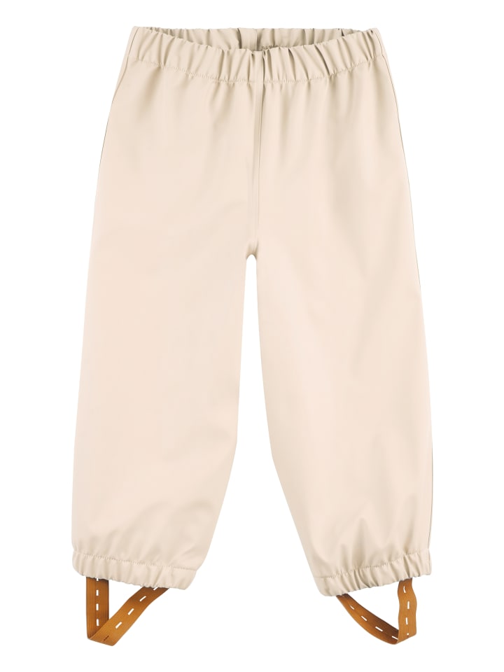 

Брюки-дождевики, без подкладки, однотонные, бежевого цвета Sterntaler