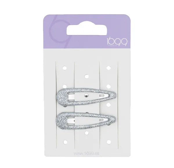 

Заколки для волос Glitter 5Cm 1699, цвет plata
