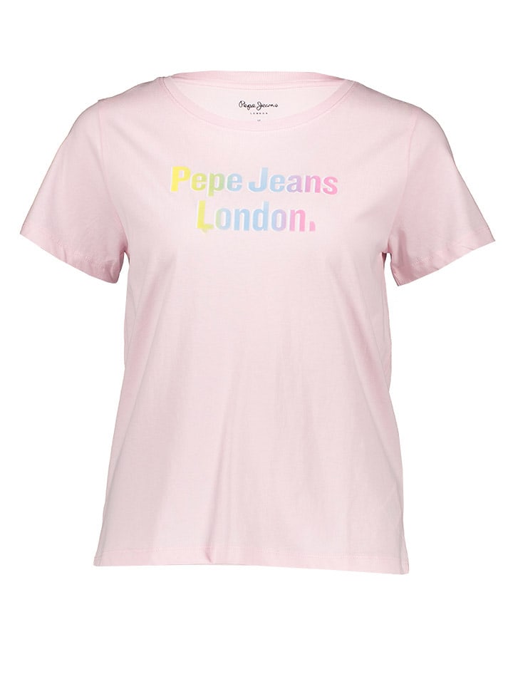 

Футболка Pepe Jeans, розовый