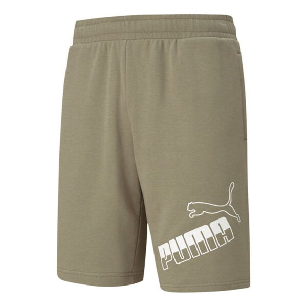 

Шорты amplified big logo shorts 'olive green white' Puma, зеленый