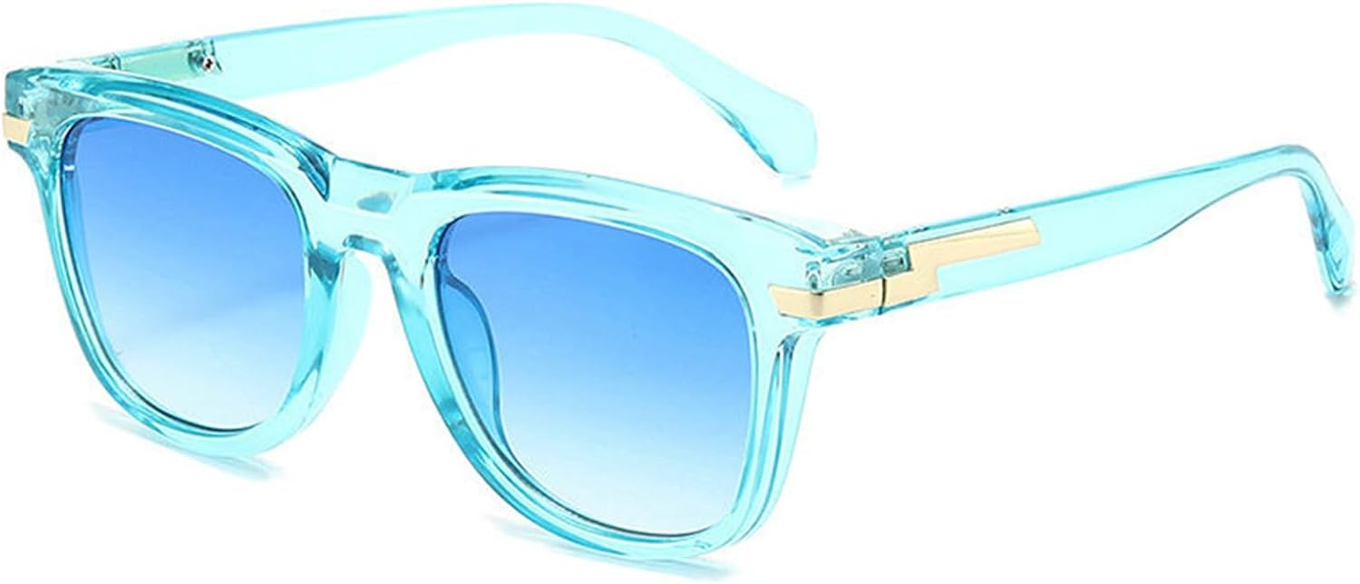 

Солнцезащитные очки в стиле ретро с квадратной металлической оправой, модные для женщин и мужчин, 90-е годы, узкие, изящные, с градиентным переходом цвета, защита от ультрафиолета UV400 helena, C4