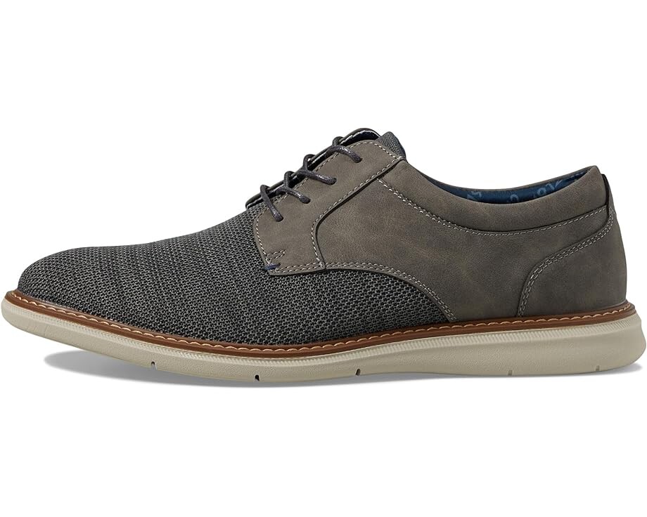 Кроссовки Nunn Bush Chase Knit Plain Toe Oxford Lightweight Breathable Versatile Lace Up, серый — фото 4