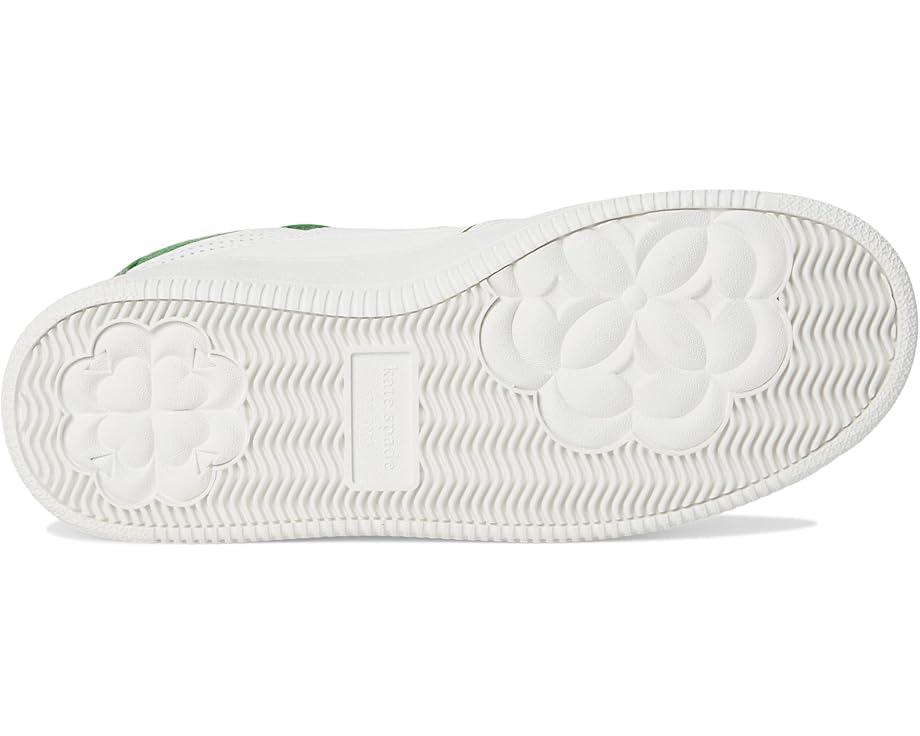 Кроссовки Kate Spade New York 93 Kicks Low Top Lace Up Sneaker, цвет True White/KS Green — фото 3
