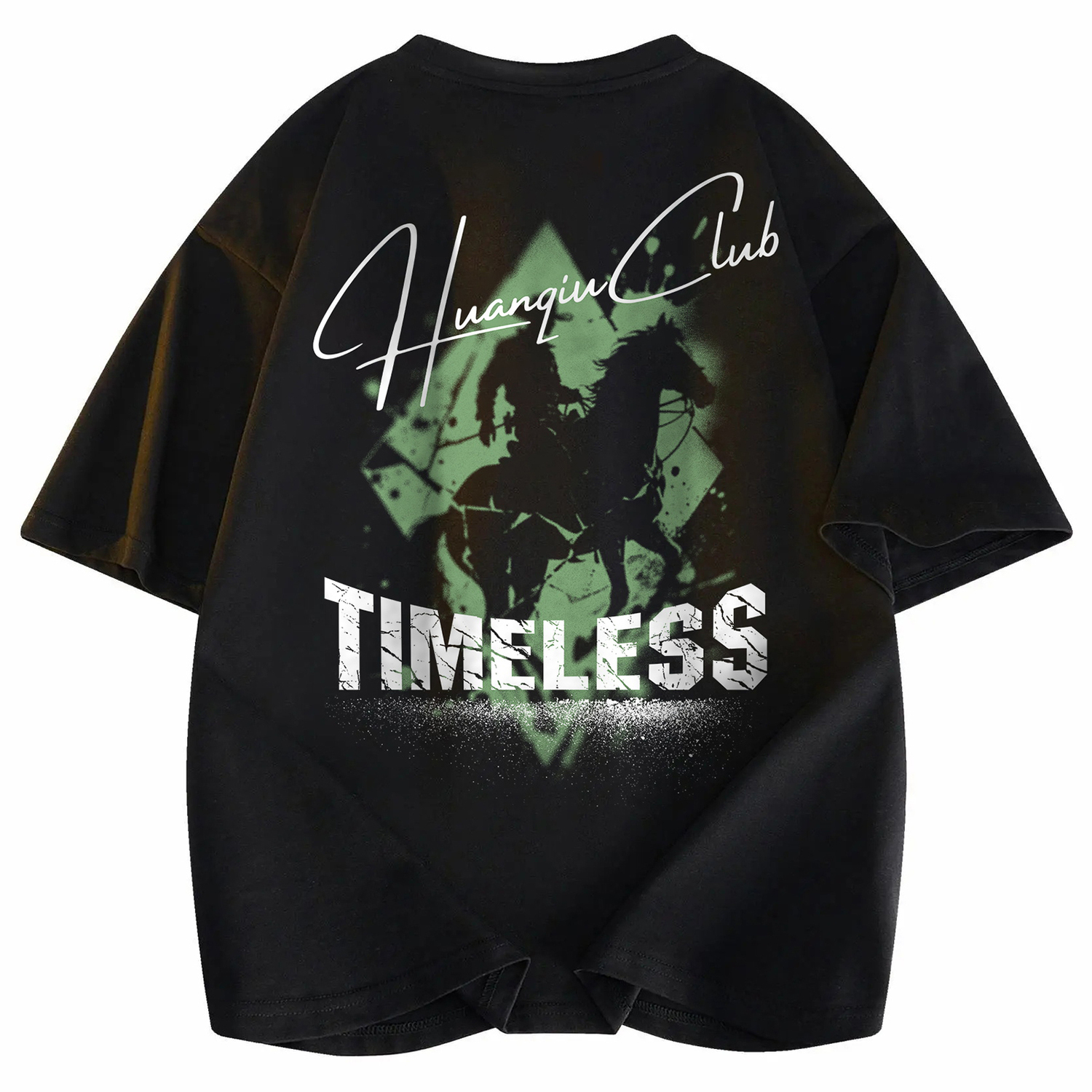 

Футболка Unisex Crew Neck Moderate Heavyweight HUANQIU, черный