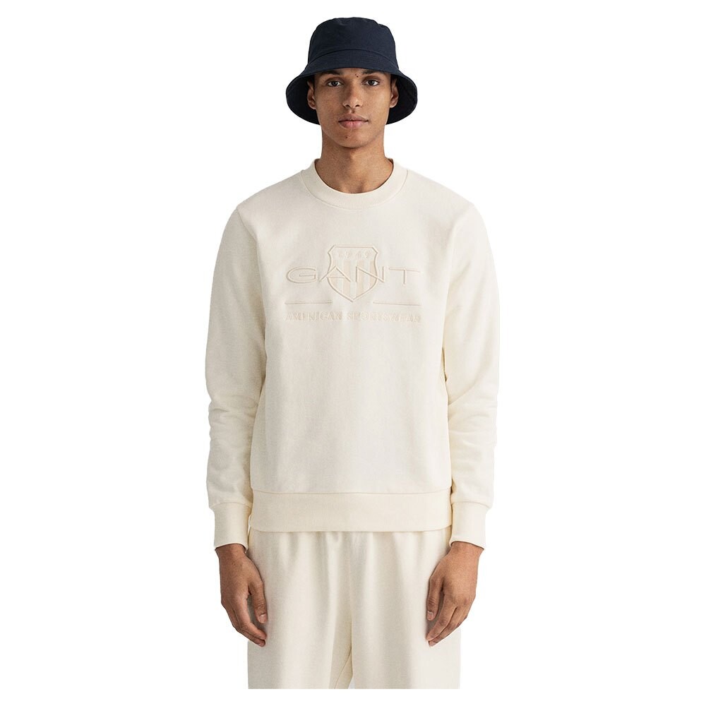 

Толстовка Gant D1 Tonal Archive Shield, бежевый