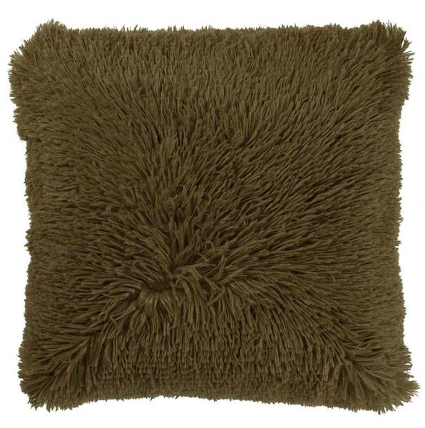 

Наволочка Dutch Decor Fluffy 45x45 cm, 45x45x45 см цвет military olive