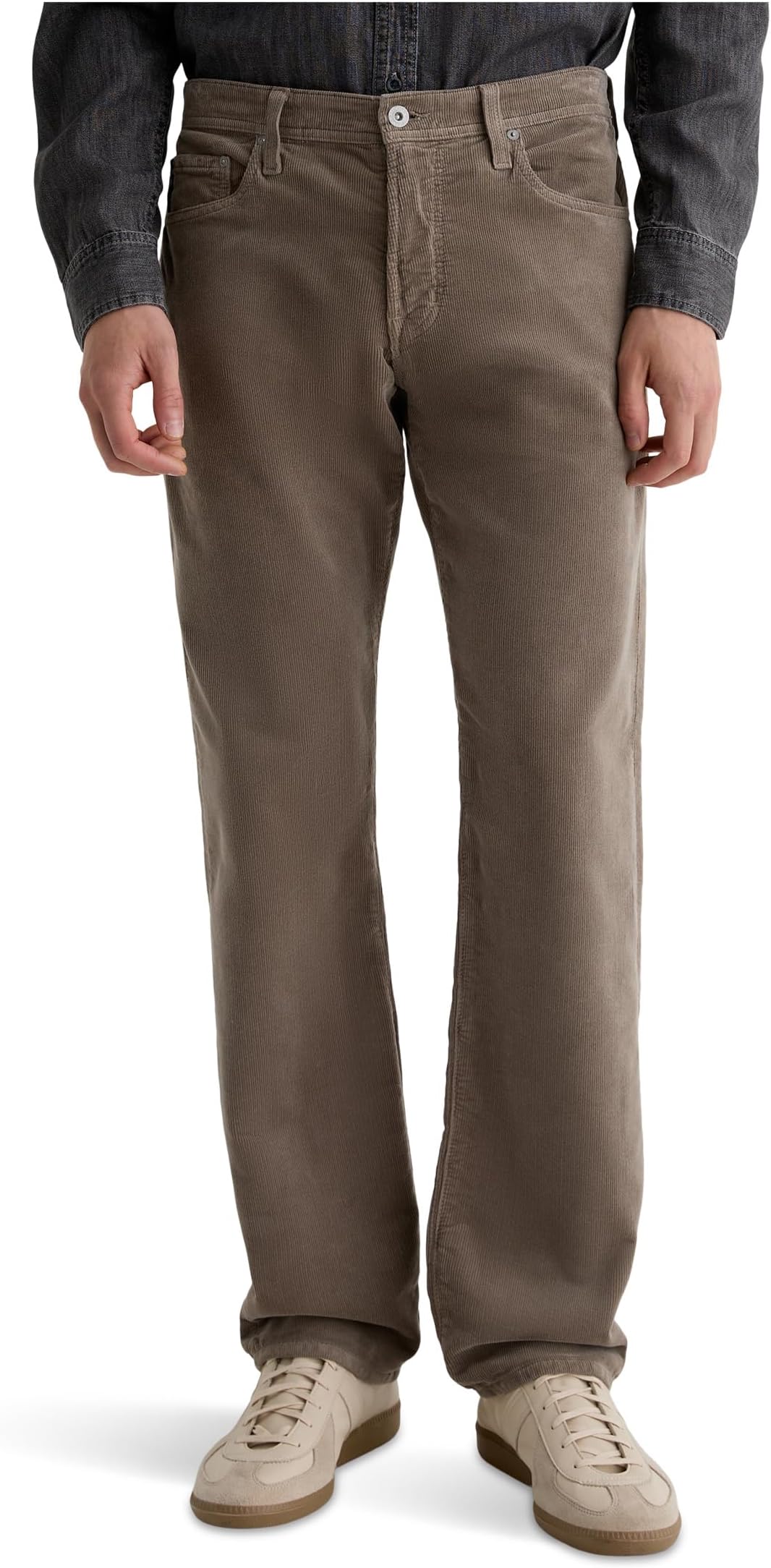 

Брюки AG Jeans Protege Classic Straight Pants, цвет Industrial Taupe