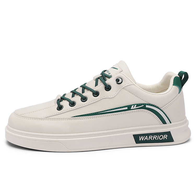 

Кроссовки WARRIOR Skateboarding Shoes Men Low-top Beige/Green, зеленый