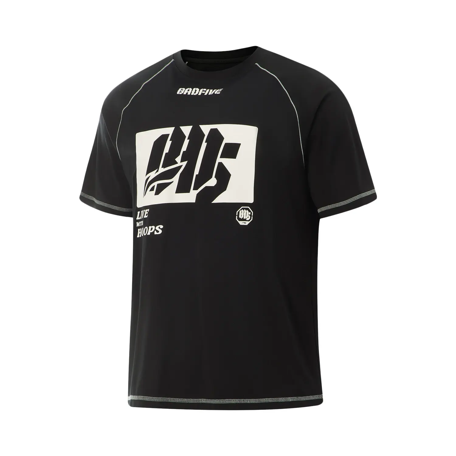 

Мужская баскетбольная футболка LiNing, черный