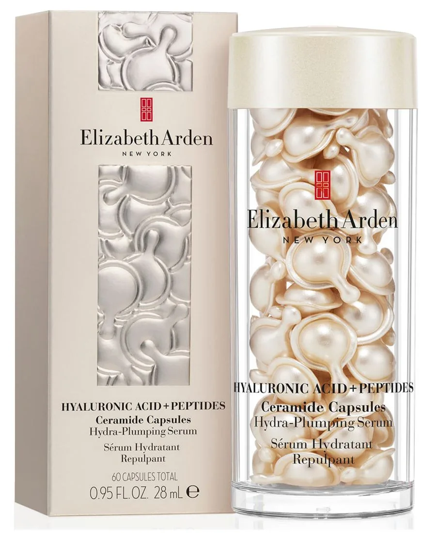 Сыворотка Elizabeth Arden — Капсулы с гиалуроновой кислотой и пептидами церамида, увлажняющая и разглаживающая