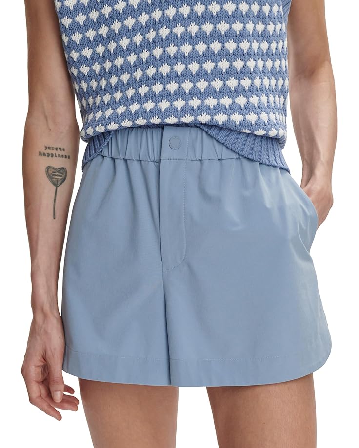 

Шорты Varley Nila Mid Rise Shorts, цвет Rain Blue