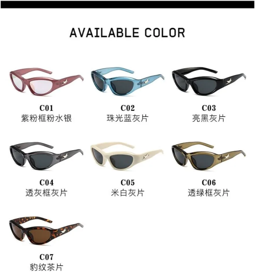 

Модные солнцезащитные очки для женщин с декором в виде звезд, мужские солнцезащитные очки для активного отдыха и спорта с защитой от ультрафиолета UV400 UJNHGQ, A2