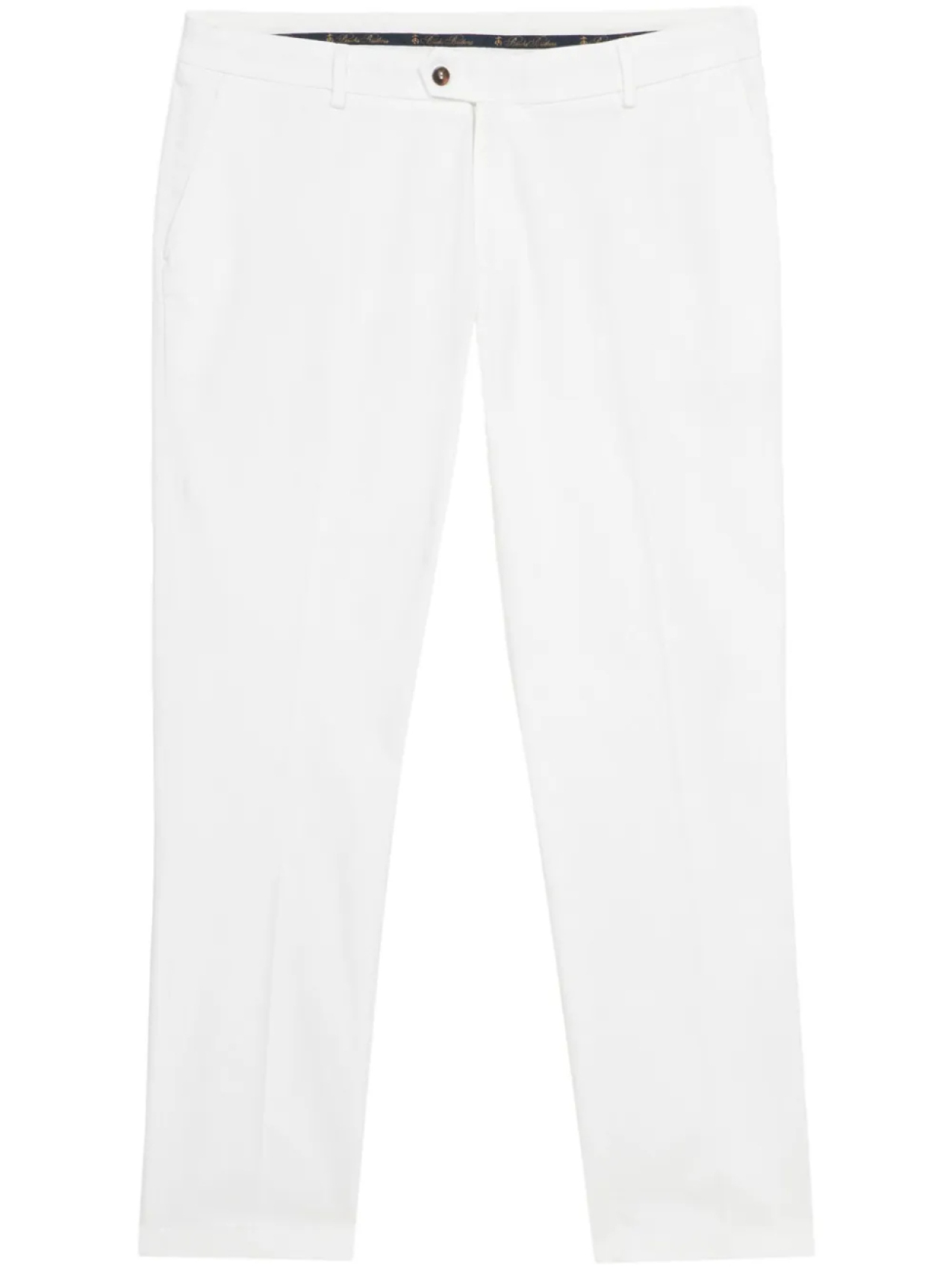 

Brooks Brothers брюки с заниженной талией, белый