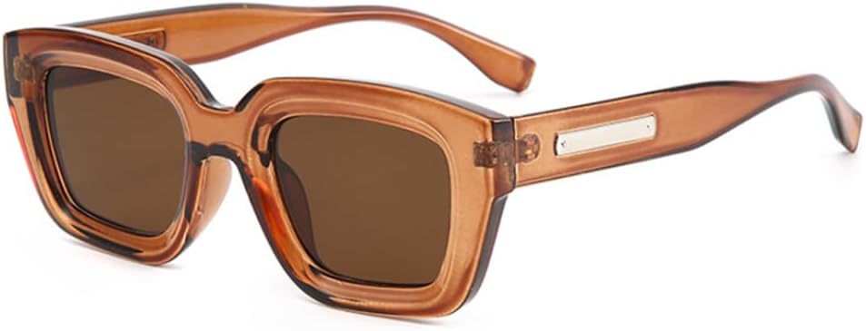 

Солнцезащитные очки с защитой от УФ-излучения UV400 | Толстая оправа в стиле панк | для женщин и мужчин | для занятий спортом на открытом воздухе и вождения DSVIGF, 06