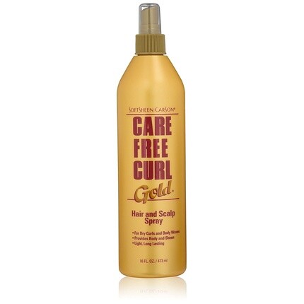 

Спрей для волос и кожи головы Softsheen-Carson Care Free Curl Gold, 16 жидких унций