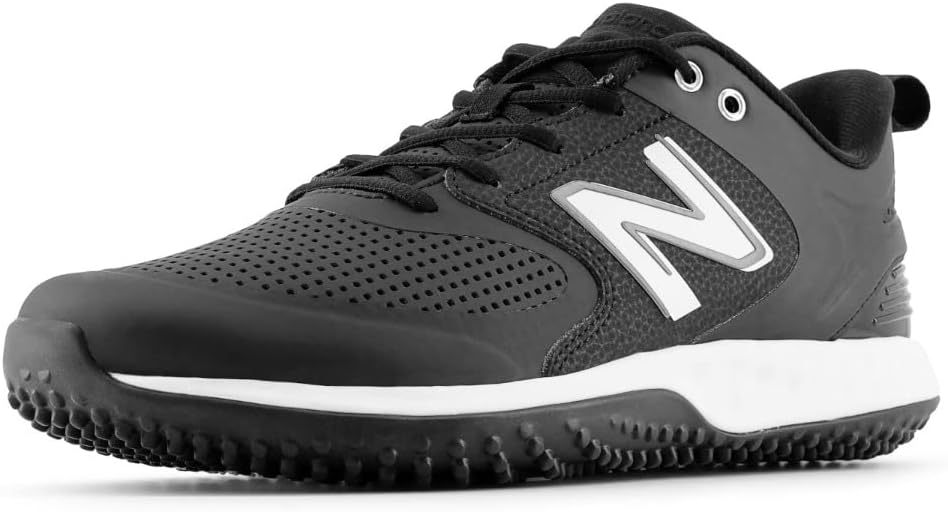 Мужские кроссовки New Balance Fresh Foam 3000 V6 для игры на искусственном газоне, белый/черный — фото 3
