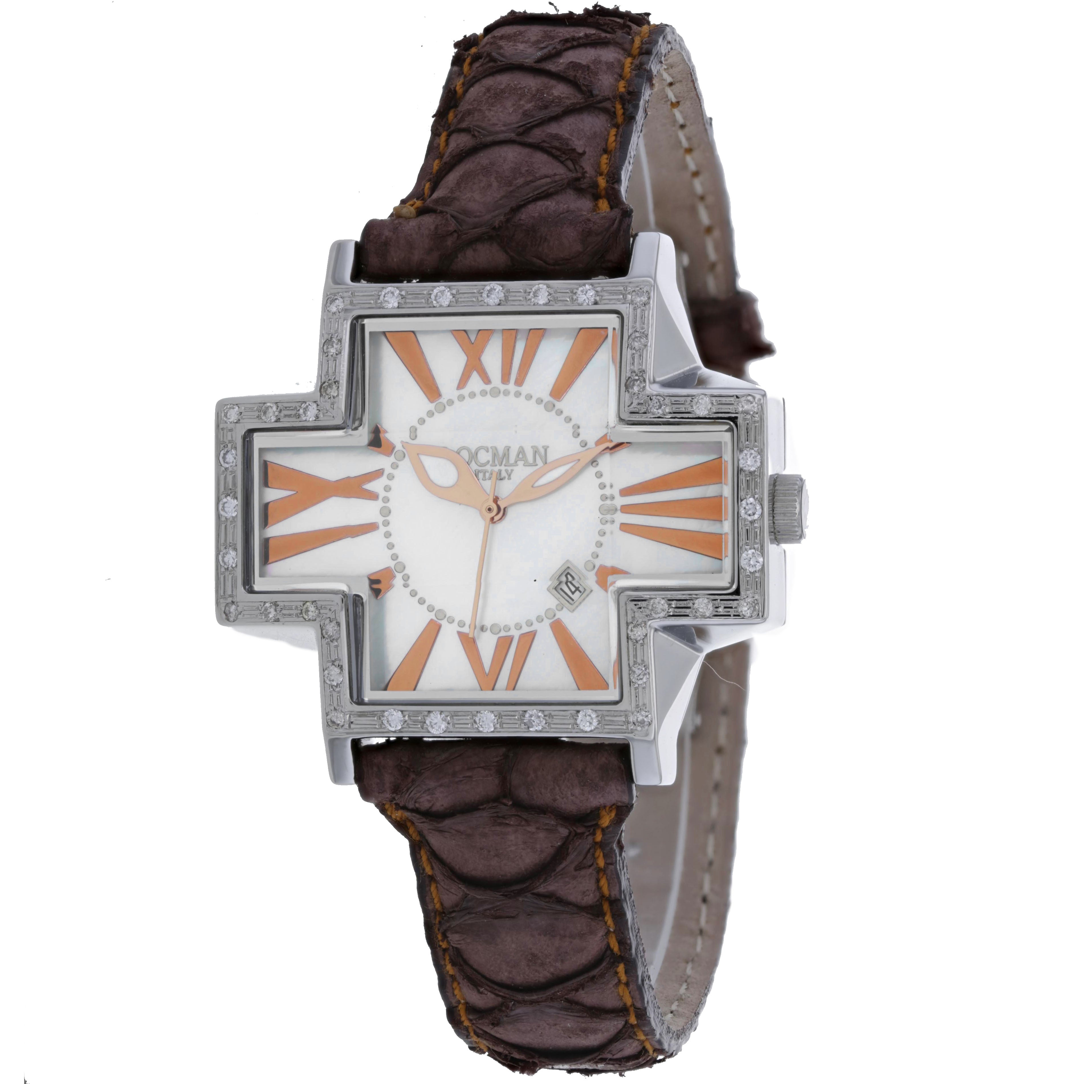 

Часы женские Locman Italy Plus с перламутровым циферблатом, цвет mother of pearl