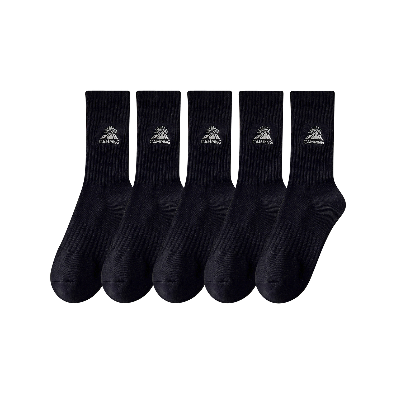 

Носки Crew, мужские, набор из 5 пар COTTON CHEESE, черный