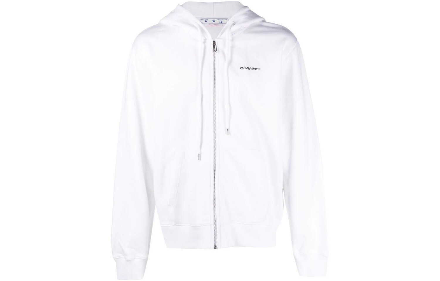

Тонкая толстовка с капюшоном Wave Outl Diagonal Off-White, белый