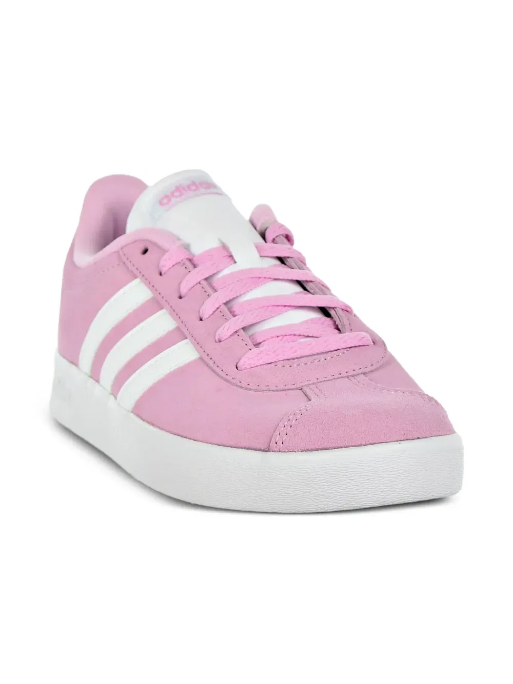 Кроссовки VL Court 2.0 "розово-белые" Adidas Kids