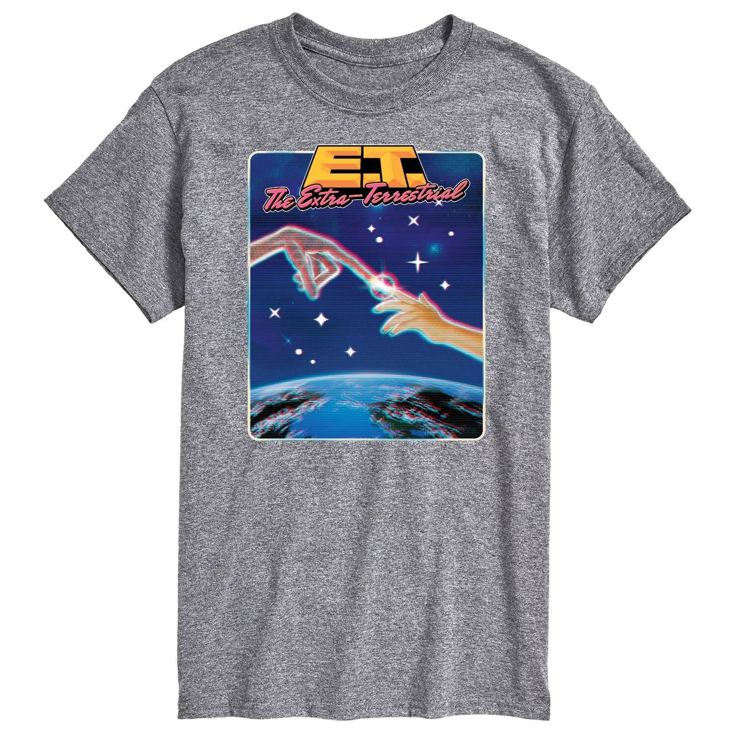 

Футболка Big & Tall ET 80S Arcade License, серый