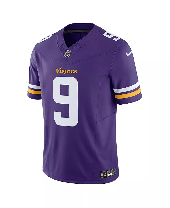 Мужская лимитированная джерси Minnesota Vikings Vapor F.U.S.E. J.J. McCarthy в фиолетовом цвете Nike — фото 3