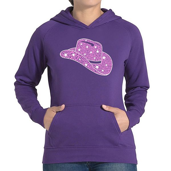 

Толстовка с капюшоном Cowgirl hat для женщин La Pop Art, Pink, Розовый, Толстовка с капюшоном Cowgirl hat для женщин La Pop Art, Pink