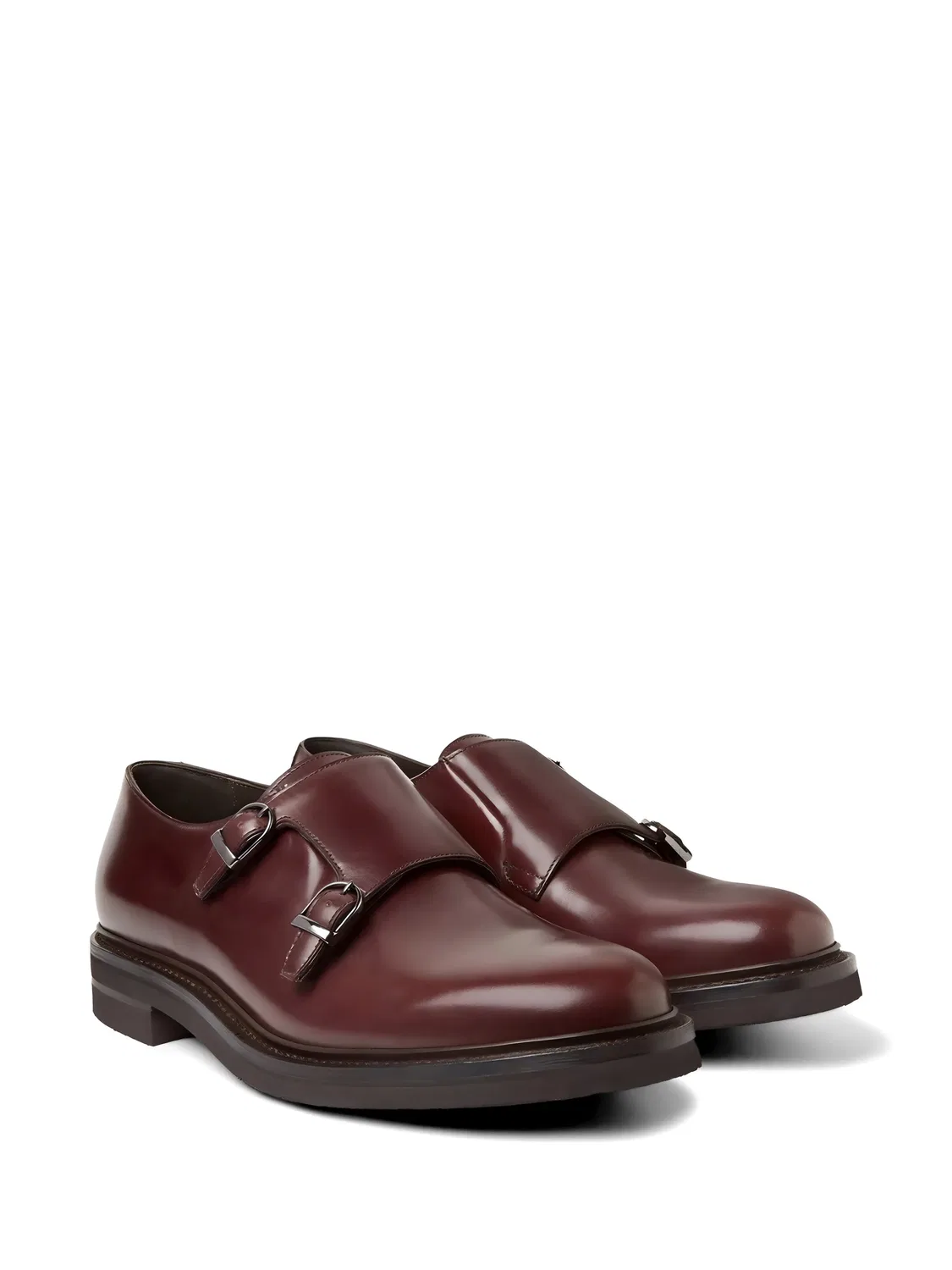 Туфли монки Brunello Cucinelli, коричневый