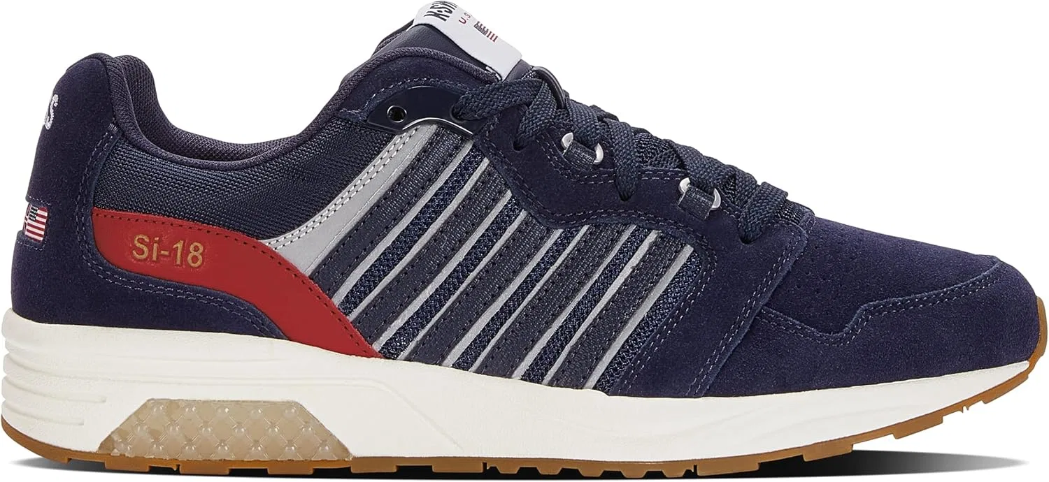 Мужские кроссовки K-Swiss Si-18 Rannell SDE, Vintage Peacot Samba Snow White — фото 2