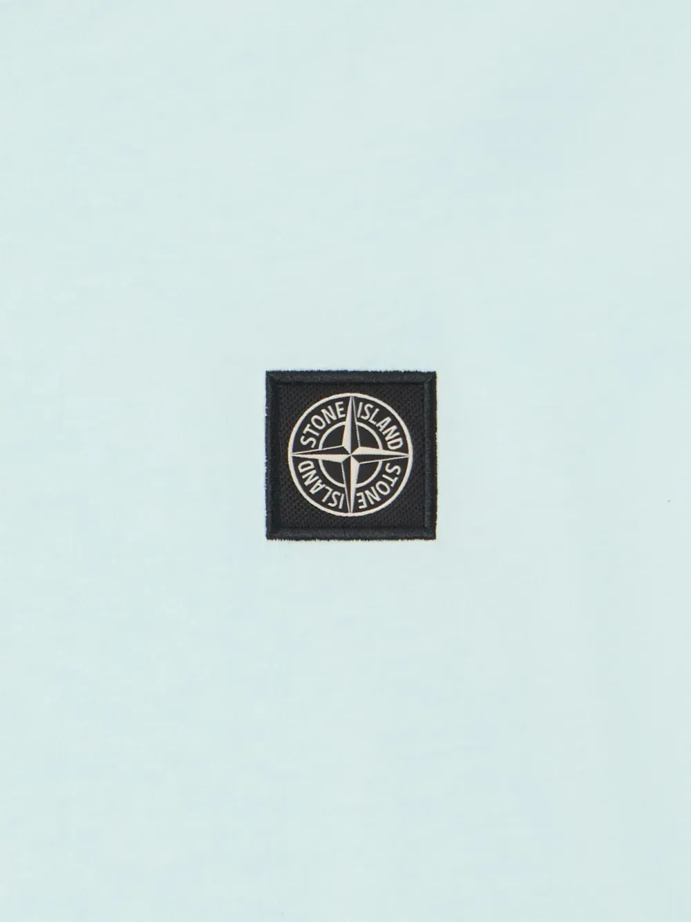 Футболка с нашивкой Compass-Patch Stone Island Junior, синий — фото 4