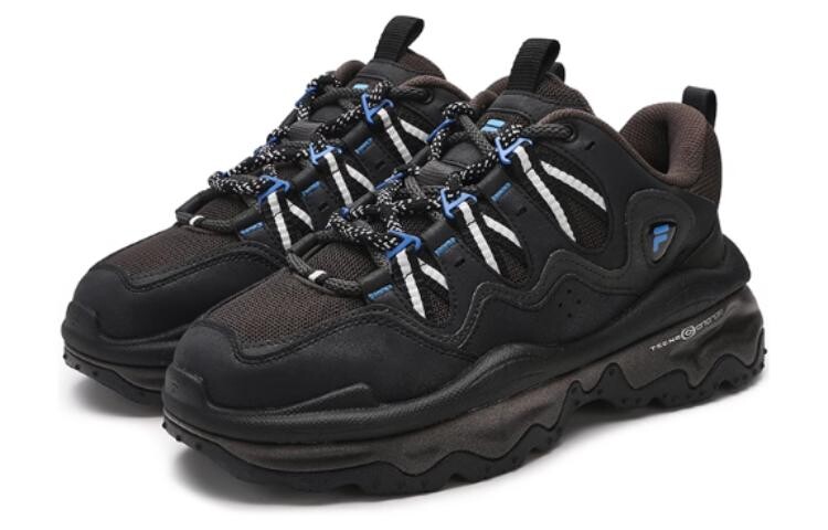 Мужские массивные кроссовки FILA FUSION QD96, Черный — фото 3