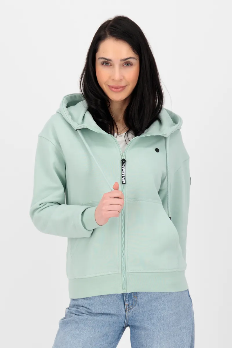 

Толстовка с капюшоном Alife & Kickin "TwiggyAK A Hooded Sweat Jacket Women", мятный