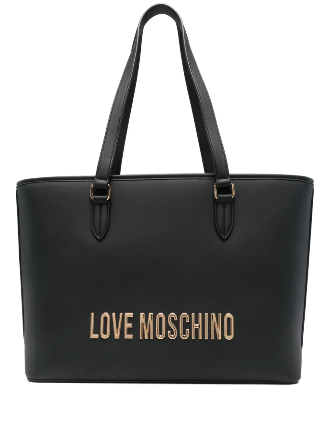 

Love Moschino сумка-тоут с логотипом, черный