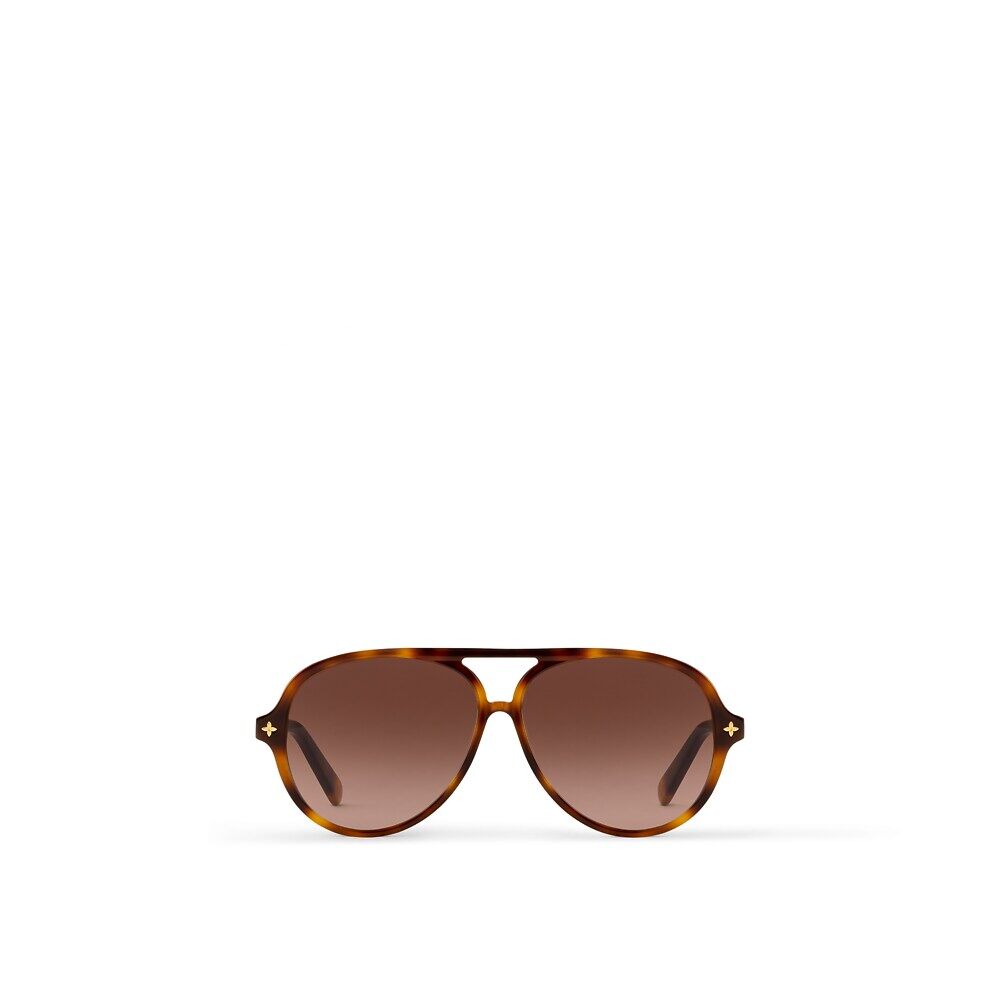 

Мои солнцезащитные очки Monogram Fame Pilot Louis Vuitton, коричневый
