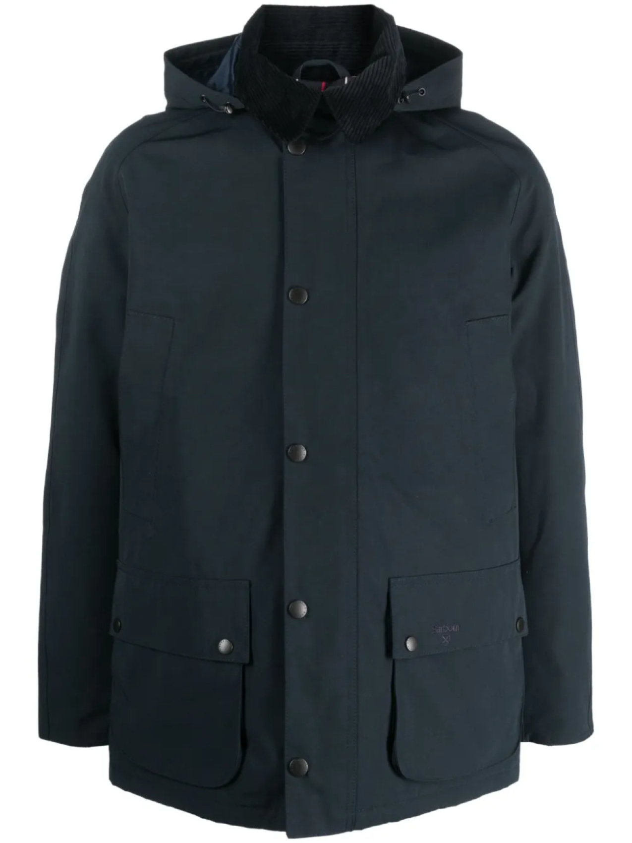 

Barbour куртка Waterproof Ashby с капюшоном, синий