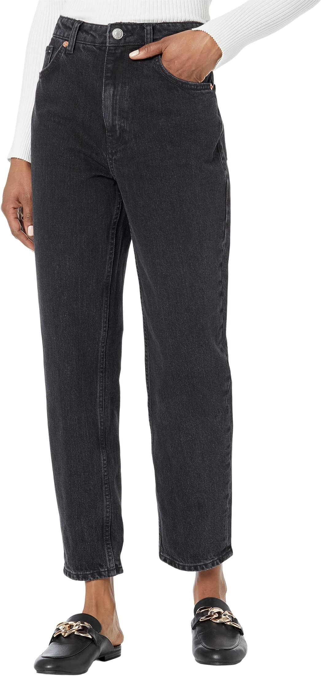

Джинсы MANGO Mom2000 Jeans, цвет Open Grey