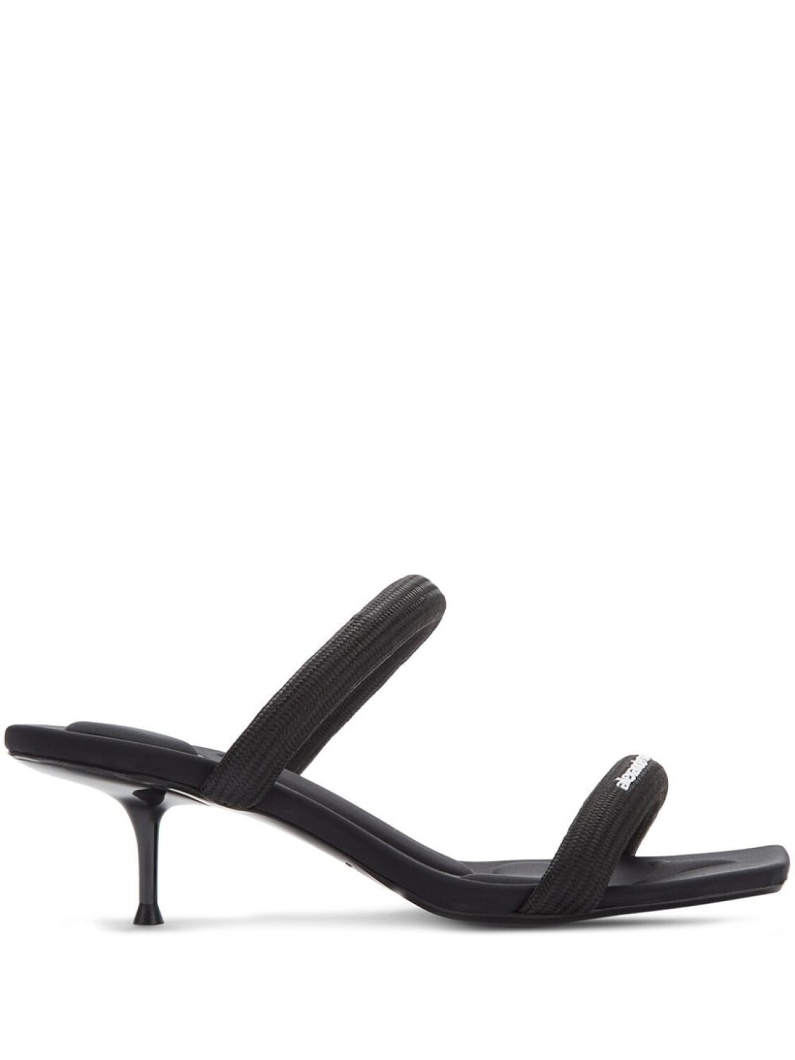 

Мюли Jessie 55 с логотипом Alexander Wang, черный