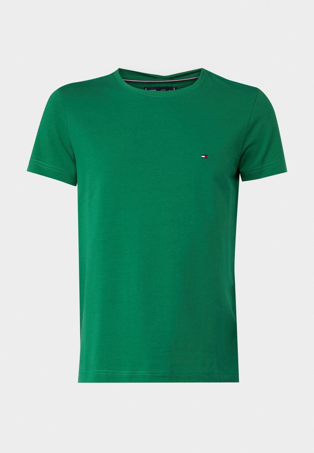 

Базовая футболка STRETCH SLIM FIT TEE Tommy Hilfiger, зеленый
