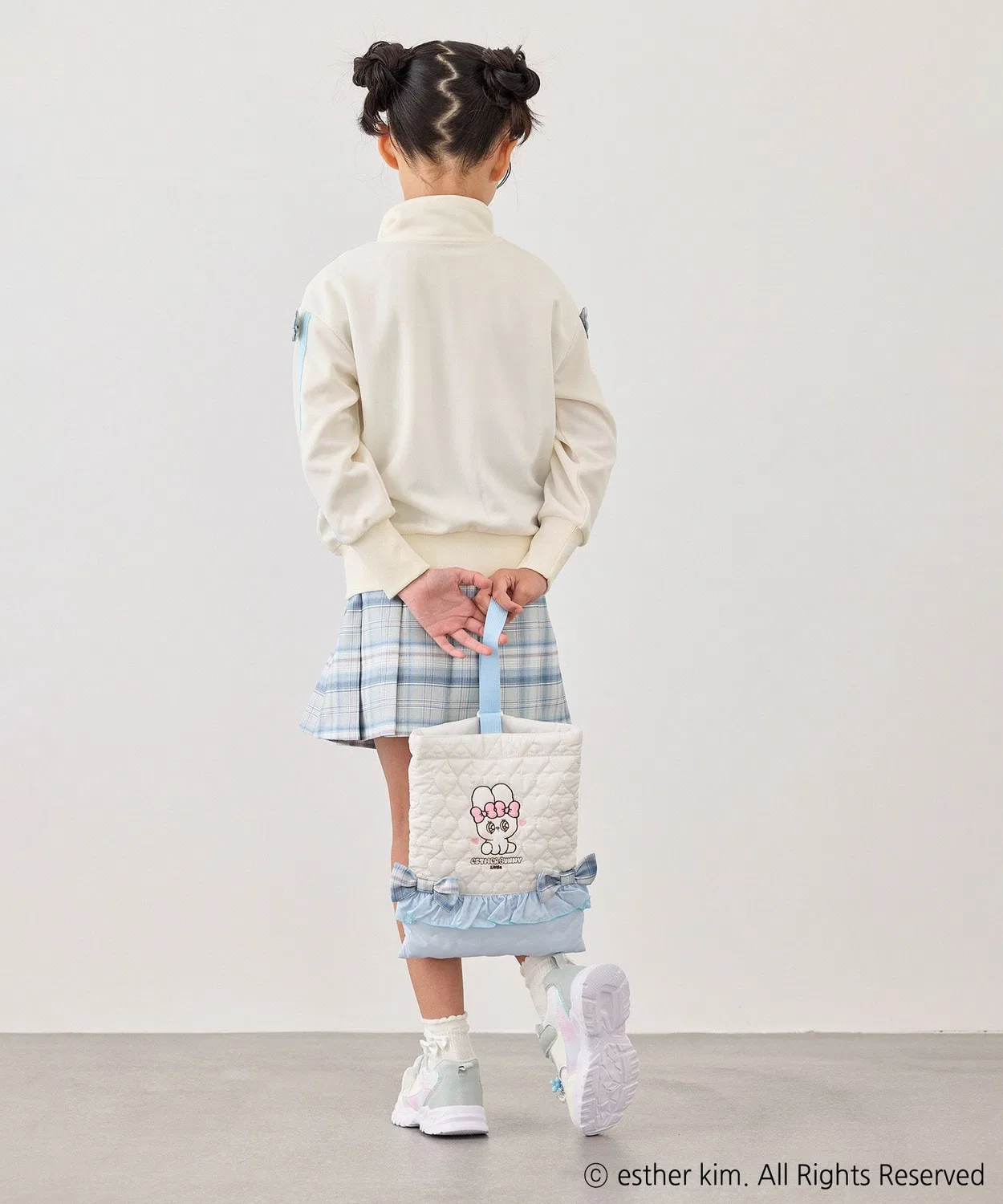 Траковая куртка Esther Bunny Little коллаборация ROPE' PICNIC, цвет кремовый — фото 4