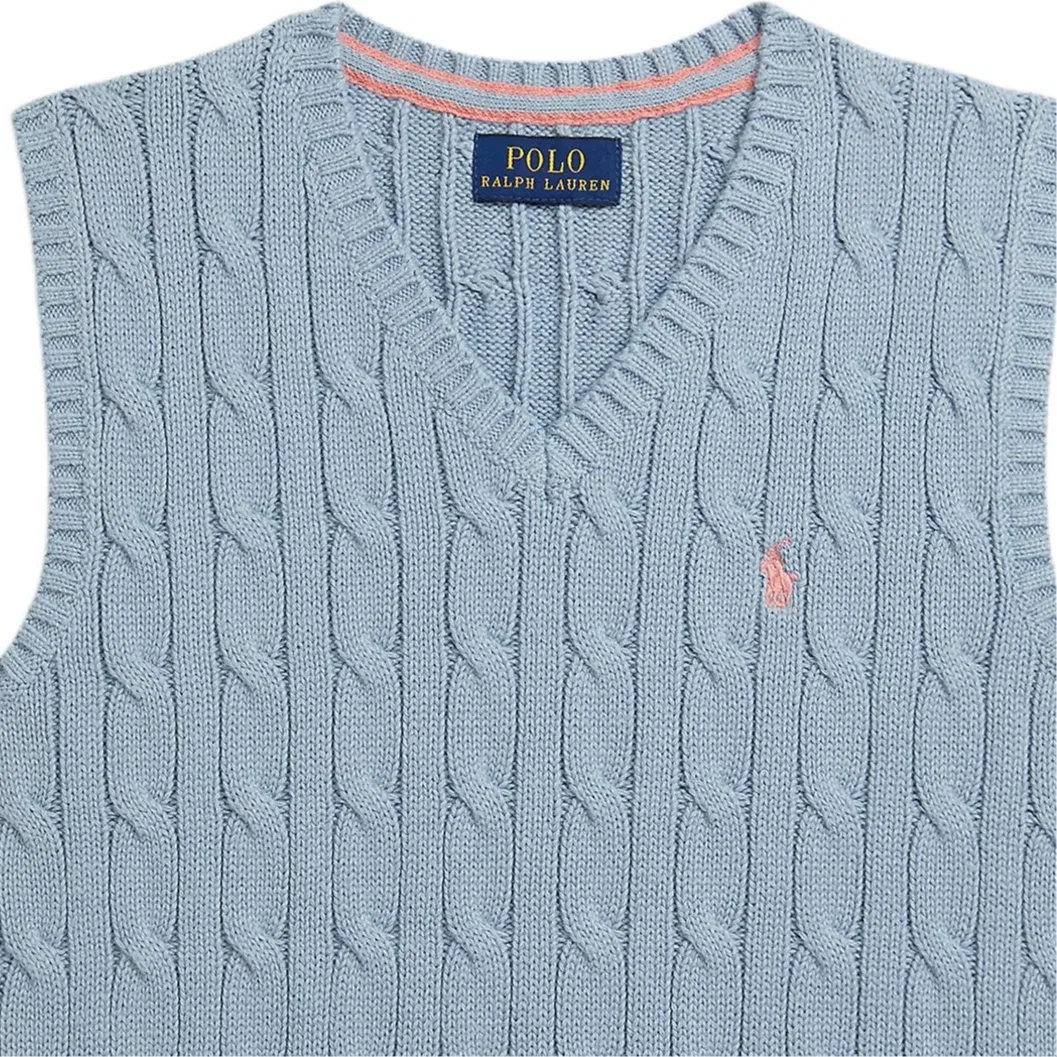 Топ Polo Ralph Lauren для детей, темно-синий — фото 4
